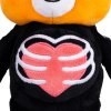 Care Bears Halloween plyšový medvěd, medvídek Skelet Tenderheart, fazole, 22 cm (2)