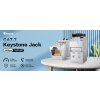 Enmane 4ks Cat7 Keystone Jack RJ45, beznástrojový, stíněný s nastavitelným západkovým zámkem (7)