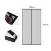 Mycarbon® Magnetická síť proti hmyzu do dveří 100x210 cm, černá (2)