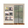 Mycarbon® Magnetická síť proti hmyzu do dveří 100x210 cm, černá (3)