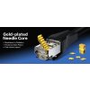 Enmane Cat7 ethernetový s pozlaceným konektorem 0,5m, SFTP, LSZH, RJ45, 10 Gbits 600 MHz (7)