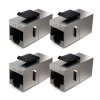 Enmane 4ks Cat6A Keystone spojka RJ45, stíněné prodloužení kabelu, samice samice (1)