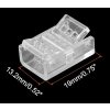 5ks 4pinové spojky bez pájení, konektor 10 mm pro RGB LED pásky nekabelové (2)