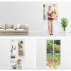 Mycarbon® Magnetická síť proti hmyzu do dveří 90x210 cm, bílá (3)