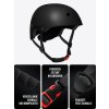 Dětská přilba s certifikací, S (50 54 cm), černá (7)