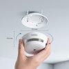AEGISLINK Hlásič kouře, mini fotoelektrický požární hlásič, 10letá baterie (3)