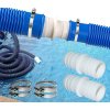 2ks hadicový adaptér pro bazén, pro hadici Ø 32 mm, 8x hadicové spony (5)