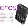 Efest® LUC V4 Elite nabíječka pro Li Ion a NiMhNiCD baterie (4)