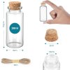 36ks mini skleněné lahve 30 ml s korkem (2)