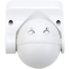 Infračervený pohybový senzor, spínač osvětlení, montáž na stěnu, IP44, dosah 12 m, max. 1200 W, bílý (2)