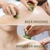ideayard 2ks Gua Sha masážní nástroj, přírodní aventurin, zelené (4)