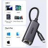 UGREEN USB LAN adaptér 1000 Mbps, USB C na RJ45, černý (4)