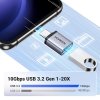 UGREEN OTG adaptér USB C na USB 3.2, 10Gbps, Thunderbolt 4 3, šedý (3)