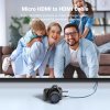 UGREEN Kabel Micro HDMI na HDMI 2.0, 4K, 3D, HDR, ARC, 2 metry (9)