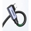 UGREEN Nabíjecí kabel USB C na USB 3.0, 5 Gbps, úhel 90, QC 3.0, AFC, FCP, 0,5 m (2)