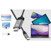 Kabel USB C na HDMI 4K, Thunderbolt 4, 2 metry, pro DisplayPort Alt Mode (7)