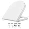 Rainsworth Nano Glaze WC sedátko D, antibakteriální, tiché zavírání, bílé (1)