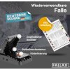 FALLAX® 4ks past na myši opakovaně použitelná, bez jedů, černá (2)