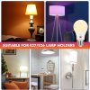 2ks USB dobíjecí LED žárovka s dálkovým ovládáním, E27, RGBCW+CTT, 8 W, 2600 mAh (7)