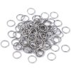 Craftdady 2000 ks otevřených kroužků 10 mm 1 mm z ušlechtilé oceli pro výrobu šperků (1)