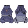 Psí zimní vesta, voděodolná, větruodolná, reflexní, 3XL, modrá, pro středně velké psy (4)