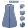 Spací pytel bez rukávů, 2,5 TOG, 100% bavlna, 6 18 měsíců, modrý (4)