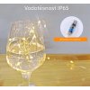 FREMON LED řetězové světlo 10 m napájené přes USB, 8 režimů, teplá bílá, IP65, dekorace (9)