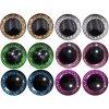 12ks Třpytivé Barevné panenkové oči 18mm, bezpečnostní s podložkami, 6 párů (2)