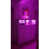 6dílná sada RGB LED osvětlení skříně, 12V, změna barvy s dálkovým ovládáním, stmívatelné (11)