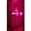 6dílná sada RGB LED osvětlení skříně, 12V, změna barvy s dálkovým ovládáním, stmívatelné (9)
