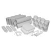EUROPLAST Potrubní vnitřní spojka 220x55mm, zpětná klapka