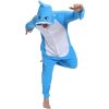 Pyžamo Žralok, unisex, modré, vel. M (160–168 cm), Cosplay, kostým (5)