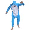 Pyžamo Žralok, unisex, modré, vel. M (160–168 cm), Cosplay, kostým (8)