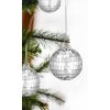 24ks závěsná stříbrná disko koule 4 cm, dekorace (7)