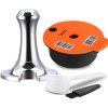 Recafimil Kapsle opakovaně použitelná 180 ml a tamper, pro Tassimo Bosch, víčko s čitelným čárovým kódem (1+1) (2)