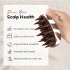 Masážní kartáč na pokožku hlavy, peeling a masáž hlavy, pro redukci lupů a stimulaci růstu vlasů (5)