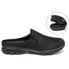 Unisex nazouváky, protiskluzové pantofle, zahradní boty, 46 EU, černé (6)