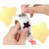 1000ks samolepek třpytivých hvězd, 2,5 cm, 6 barev, odměna, scrapbooking (6)