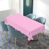 Jednorázový PVC párty ubrus, růžový, 137 x 274 cm (4)
