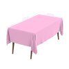 Jednorázový PVC párty ubrus, růžový, 137 x 274 cm (6)