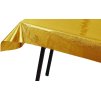 2ks Premium jednorázové plastové ubrusy 1 m x 2,7 m, třpytivě zlatá (4)