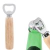 Otvírák na láhve s korunkou, s dřevěnou rukojetí (1)