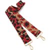 Dámský barevný ramenní popruh pro kabelky, nastavitelný 73 125 cm, Leopard (4)
