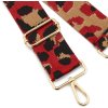 Dámský barevný ramenní popruh pro kabelky, nastavitelný 73 125 cm, Leopard (6)