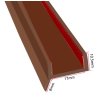 Těsnicí profil pro kuchyňské sokly 5 m, hnědá (3)