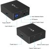 Portta audio konvertor SPDIF Toslink, 2 vstupy, 1 výstup, IR dálkové ovládání (4)