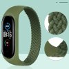 Elastický nylonový náramek pro Mi Band 7, 6, 5, 4, 3, tyrkysový, 140 – 150 mm (4)