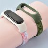 Elastický nylonový náramek pro Mi Band 7, 6, 5, 4, 3, tyrkysový, 140 – 150 mm (5)
