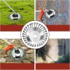 PROBAUWERK 2ks Kartáč na plevel pro křovinořez, motorovou kosu, 200 x 25,4 mm, s příslušenstvím (4)