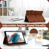 Pouzdro pro Samsung Galaxy Tab A8 2021 2022 10,5 (SM X200SM X205), Auto Wake Sleep, hnědé (6)